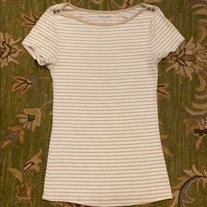 Old Navy Tan Fitted Top